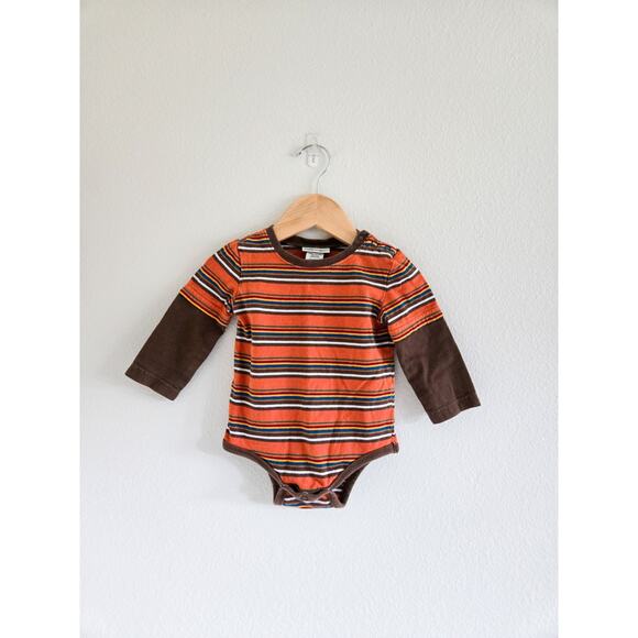 9-12 Month Y2K Cherokee Baby Fall Colors One Piece Bodysuit - Picture 1 of 1